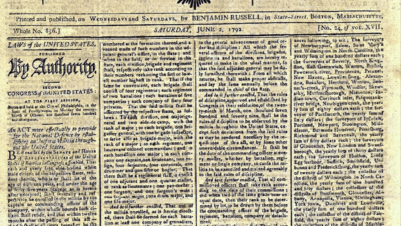 what-does-the-militia-act-of-1792-tell-us-about-the-second-amendment